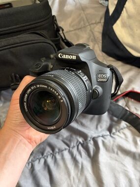 Canon EOS 2000D Camera with Accessories